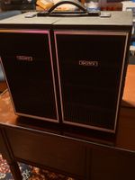 Sony Stereo Tonbandgerät TC - 252 mit abnehmbaren Boxen