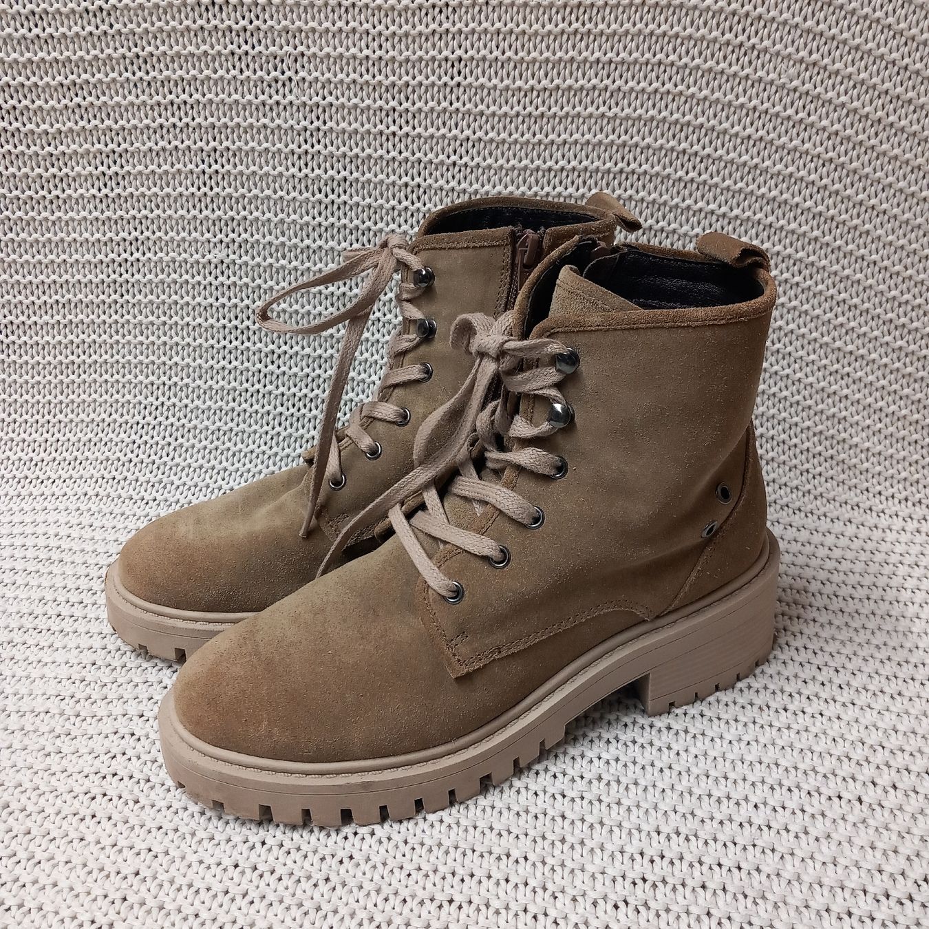 Damenschuhe: Leder-Stiefeletten 5th AVENUE Gr.39 – Gebraucht aus Gwatt (Thun) von umwelt-brocki 1