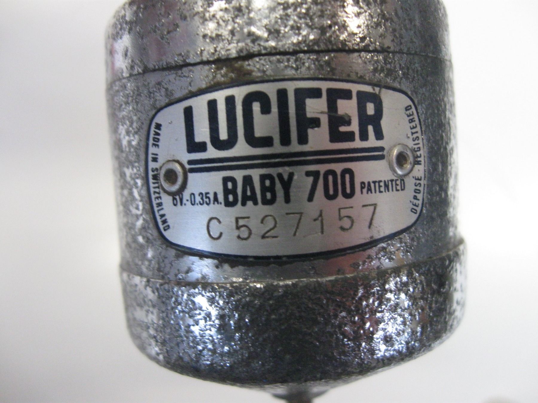 Ersatzteile: alter Velodynamo Lucifer Baby 700 – Gebraucht aus Bauma von Stangenbohne