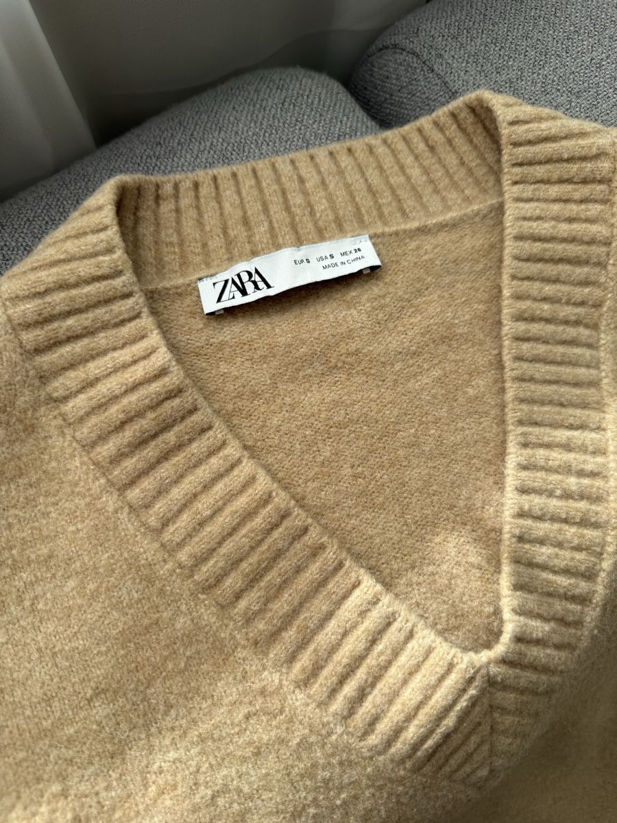 Zara Pullover & Sweatshirts: Zara Knit Sweater - Beige, Size S – Neu (gemäss Beschreibung) aus Zürich von aar_9mtz 3