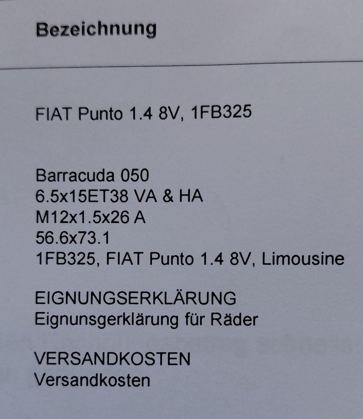 Pneumatici & Ruote complete: Alu-komplet-Sommerräder – Usato da Waltenschwil venduto da Maddog6 7