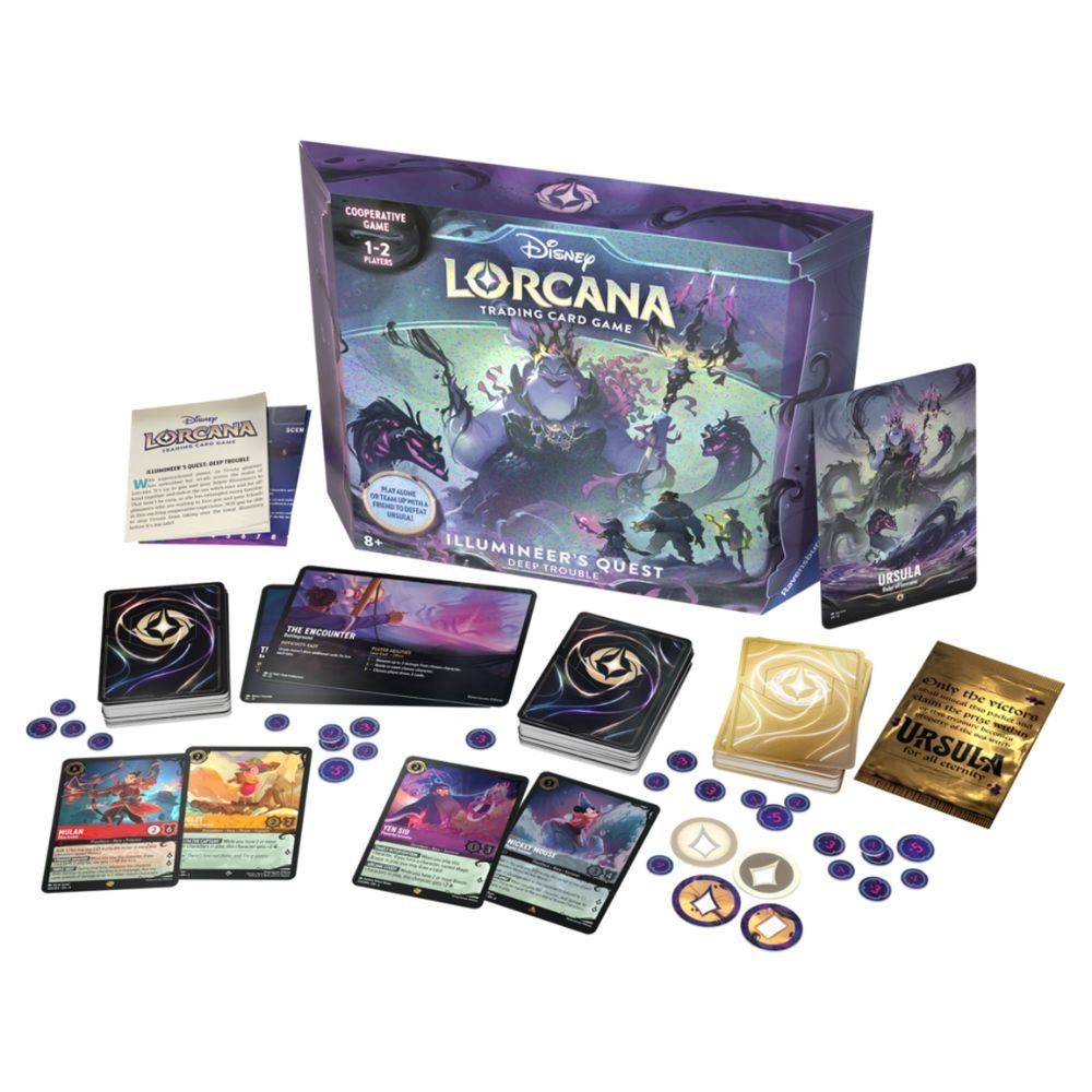 Disney Sammelbilder & Trading cards: Disney Lorcana Ursula's Return Illumineer's Quest – Neu und originalverpackt aus Genève von Cardtreasure 1