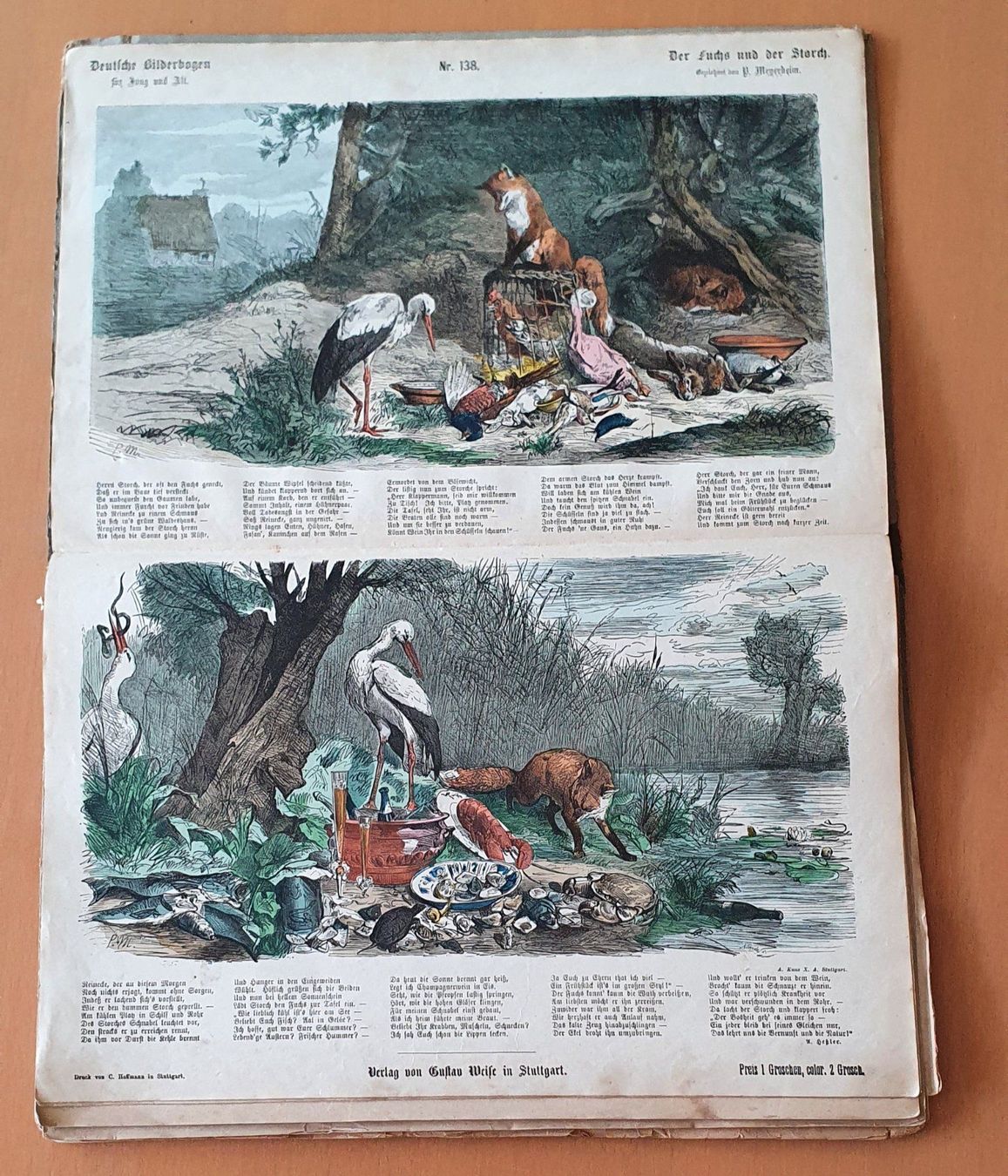 Libri: Deutsche Bilderbogen Jung und Alt 1870 – Usato da Kreuzlingen venduto da Rschweiz1 8
