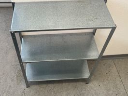 Metallregal 74x60x24 cm