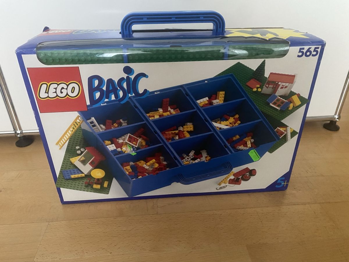Lego Giocattoli: Lego Basic 565, Vintage Baukasten mit Bauanleitung – Nuovo (secondo la descrizione) da Zürich venduto da kobe_one 1