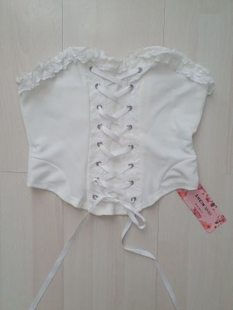 Helles Corsagentop Gr S *neu*