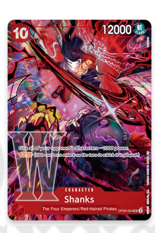 One Piece Card Game Shanks 10 cost , limited 2nd anniversary (Neu ...