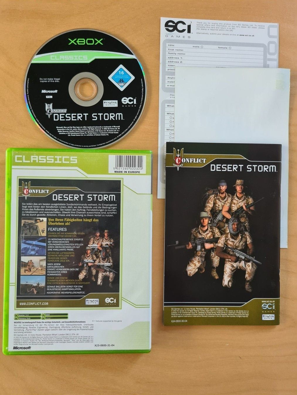 Giochi: Conflict Desert Storm (Xbox) – Usato da Oberwil BL venduto da Spieltopia 1