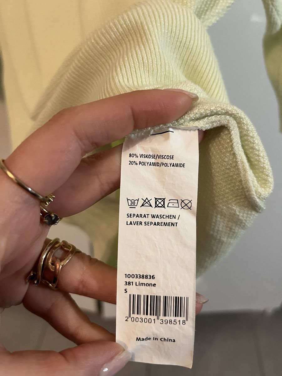 Manor Tops: Haut élégant en viscose taille S de Manor – Neu (gemäss Beschreibung) aus Aigle von sow_m7gm 9