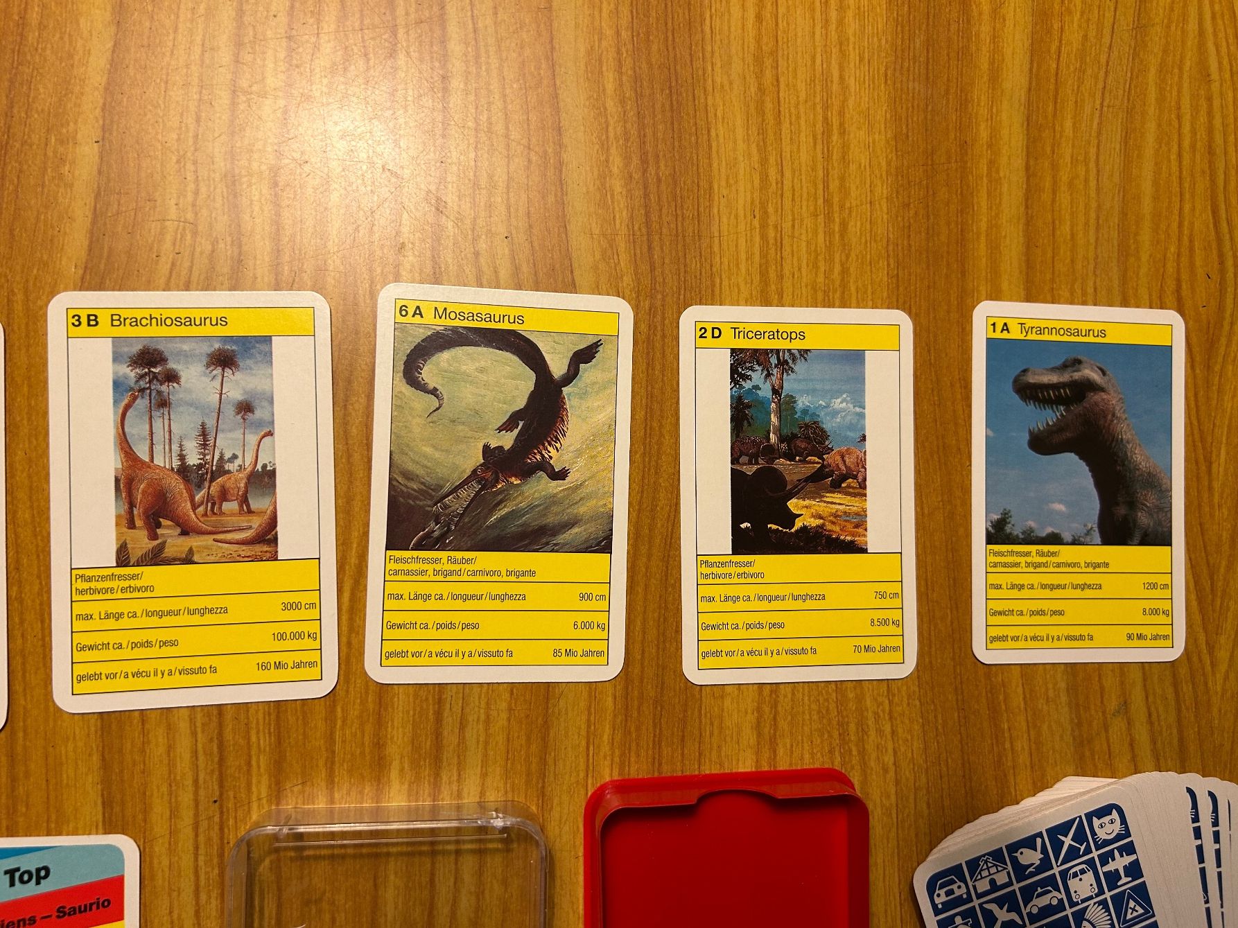 Giochi: Quartett Saurier Dinosaurier Spiel Vintage – Usato da Steffisburg venduto da smocky17 2