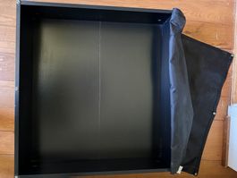 2er-Set IKEA VARDÖ Bettkästen / Unterbettschubladen schwarz