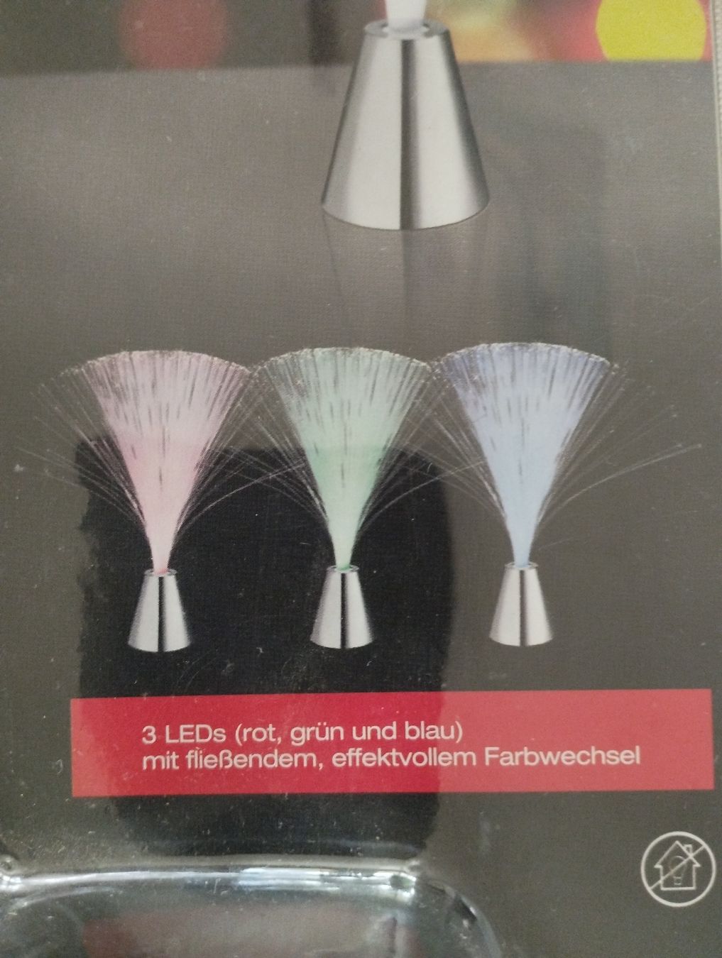 Tutte le decorazioni: LED-Fiberglasleuchte mit Farbwechsel, Deko-Leuchte – Nuovo e nell'imballaggio originale da Hallwil venduto da cao_x7wb 2
