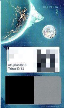 Timbri: Swiss Crypto Stamps ID13 – Nuovo (secondo la descrizione) da Baar venduto da CryptoShop
