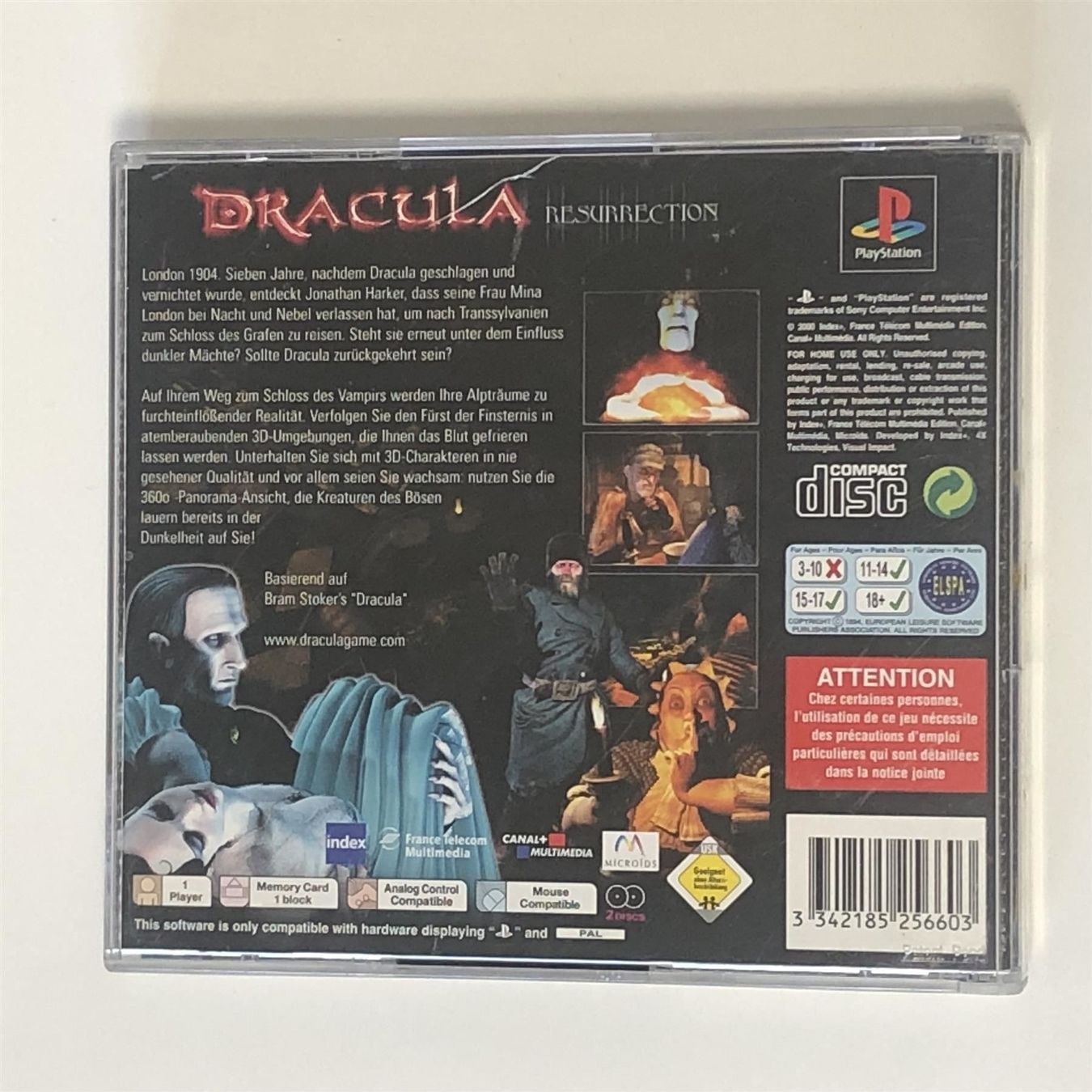 Spiele: Dracula Resurrection PS1 – Gebraucht aus Mollis von GamingCorner 2