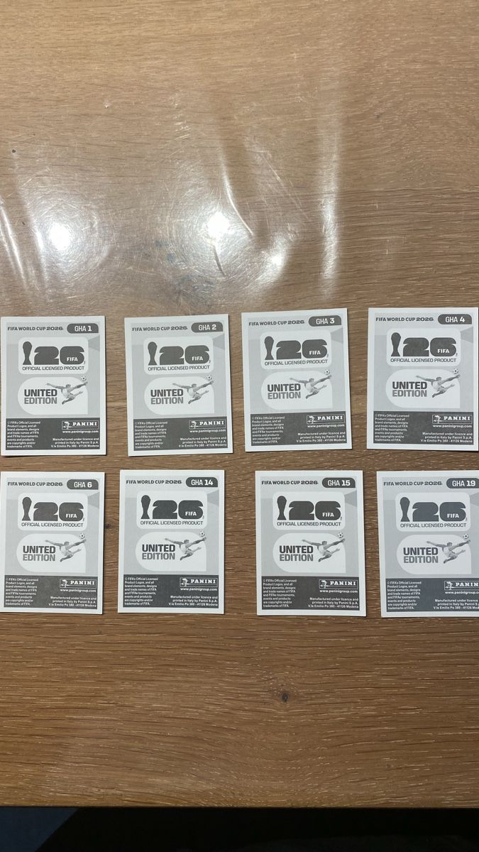 Panini Carte collezionabili: Panini Stickers - GHA - 8 Stickers – Nuovo (secondo la descrizione) da Adliswil venduto da didoli 1