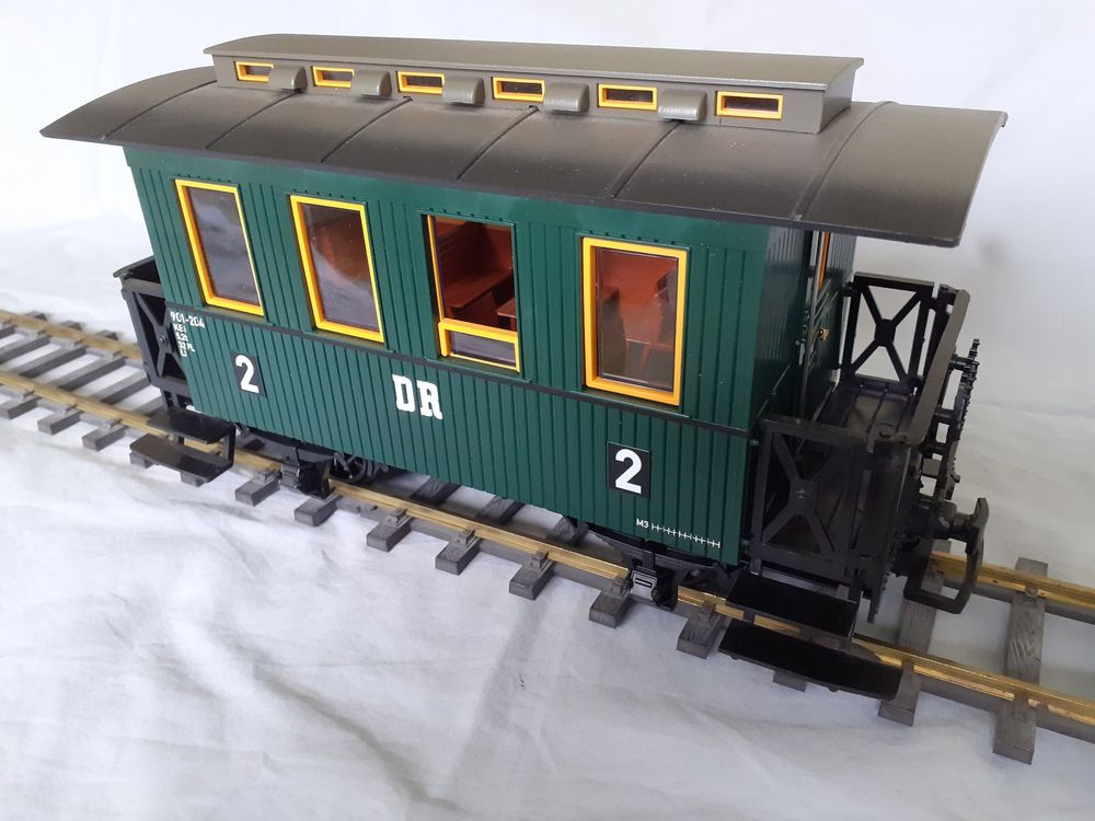 Märklin LGB 68332 - Illuminazione Posteriore Per Treno, 2 Luci Da 18V, Per Caboose LGB