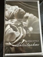 Trauer Karte Anteilnahme Beileid Mitgefühl Karten