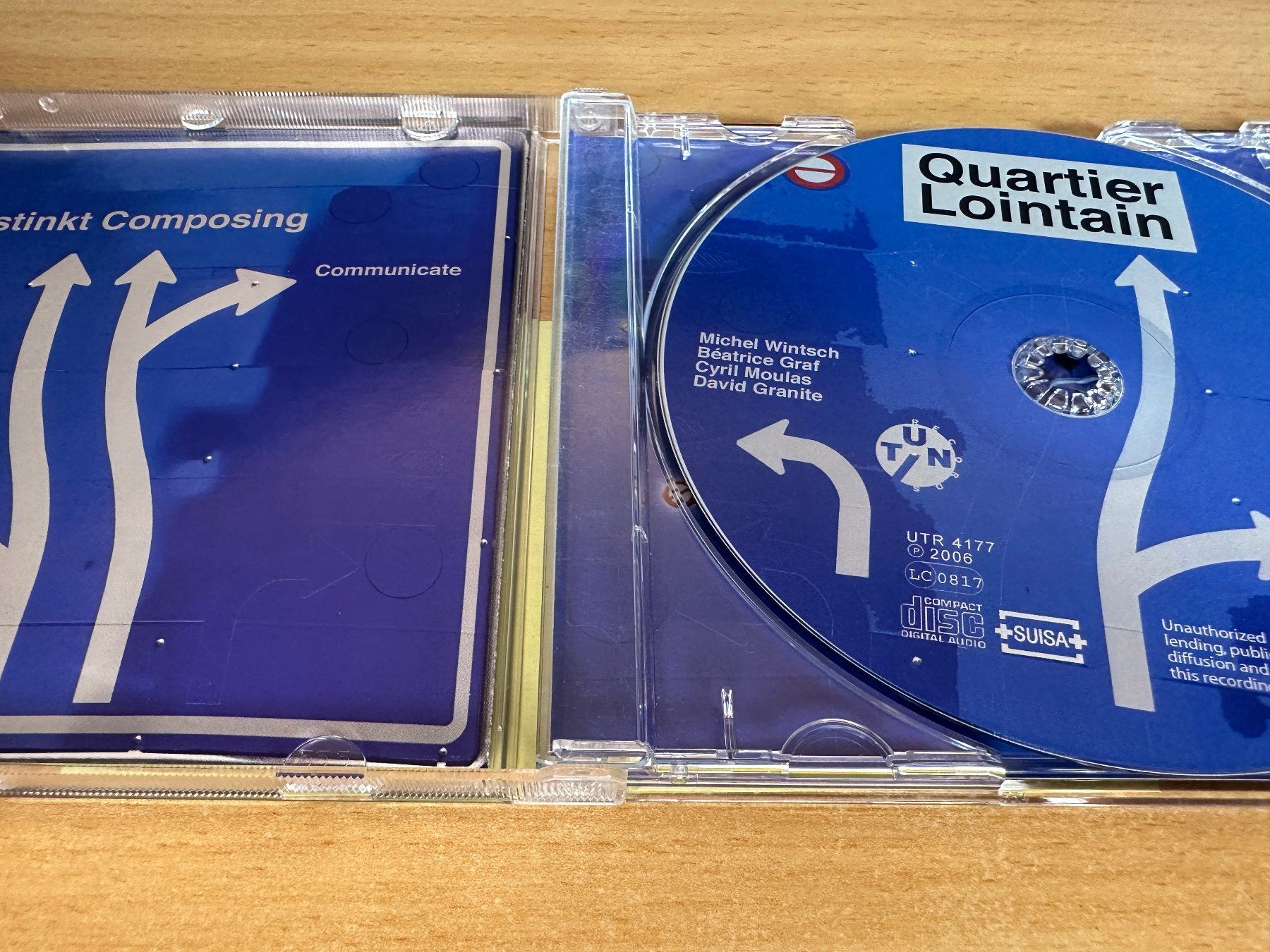 CD: Quartier Lointain – Right Next Door – Usato da Rikon im Tösstal venduto da Alpenmutz 2