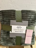 Chicoree Kuscheldecke grün 150x125 cm neu mit Etikett