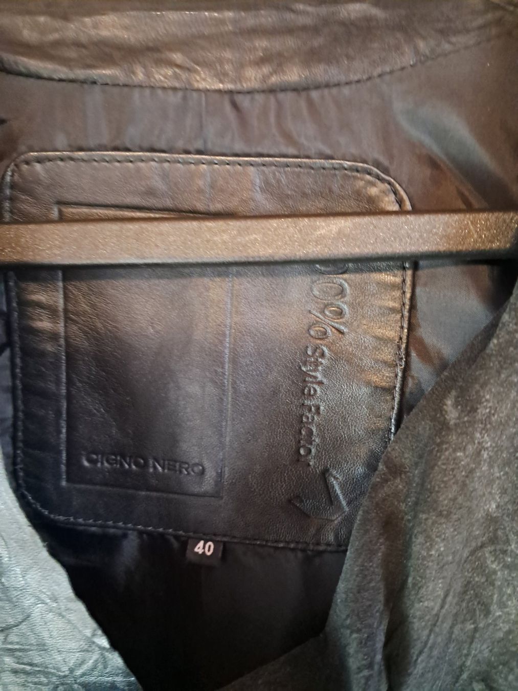Vestes: Gigno Nero Lederjacke 34-36 Echtleder – D'occasion à Kefikon TG par theratpack20 2