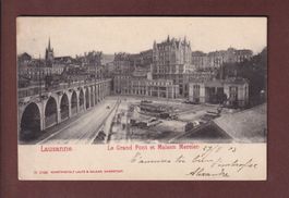 LAUSANNE - Flon - Maison Mercier - 1903
