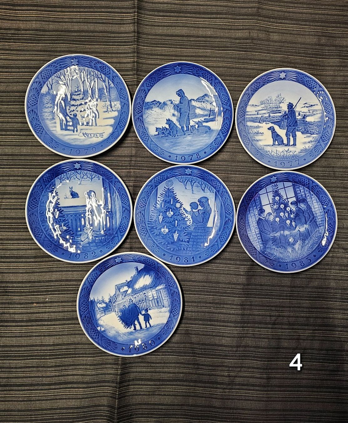 Assiettes: ROJAL COPENGAGEN TELLER  7 STÜCK – D'occasion à Schönenwerd par Sneki55