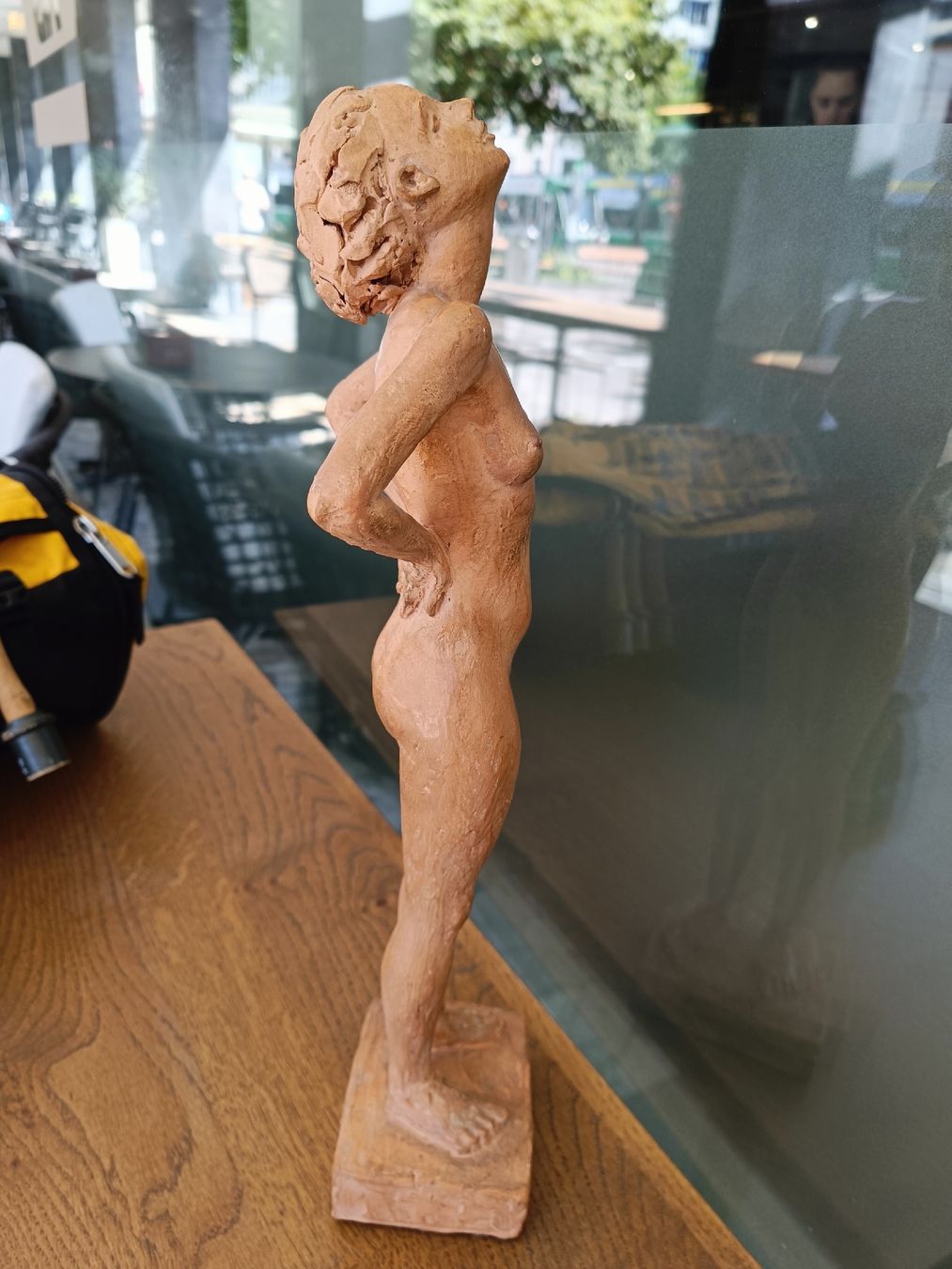 Figuren: Weiblicher Akt stehend / von Hermann Haller ? – Gebraucht aus Brugg AG von Ente015 4