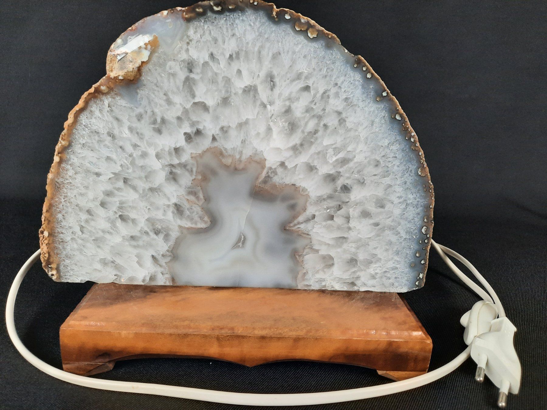 Lampen: Achat-Geode Lampe – Gebraucht aus Beinwil am See von Restwert_Beinwil 5