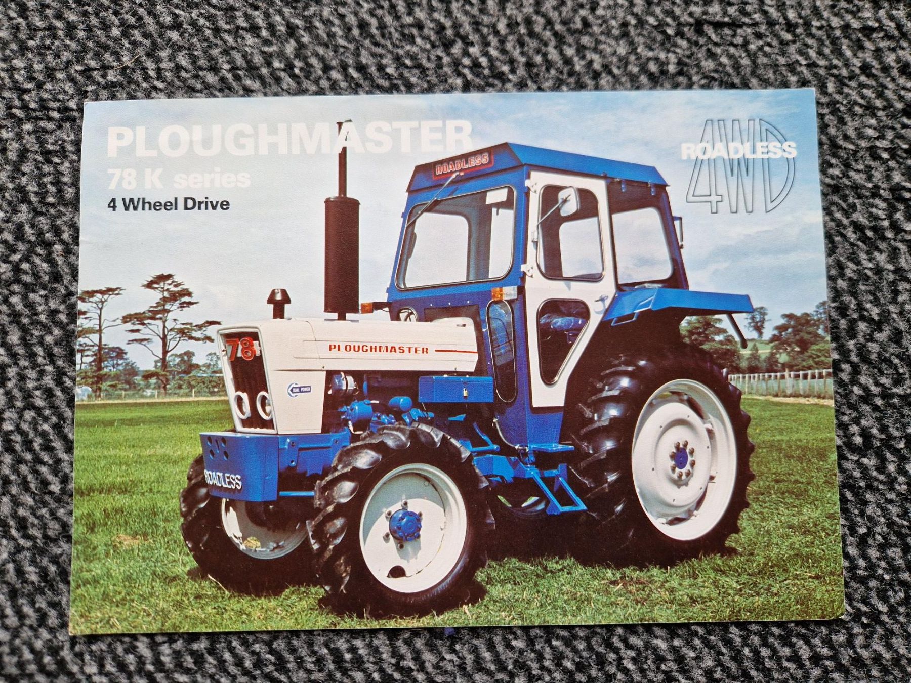 Ford Trattori: Original Prospekt Ford Traktor Roadless 78K – Usato da Dürnten venduto da Bachtel84