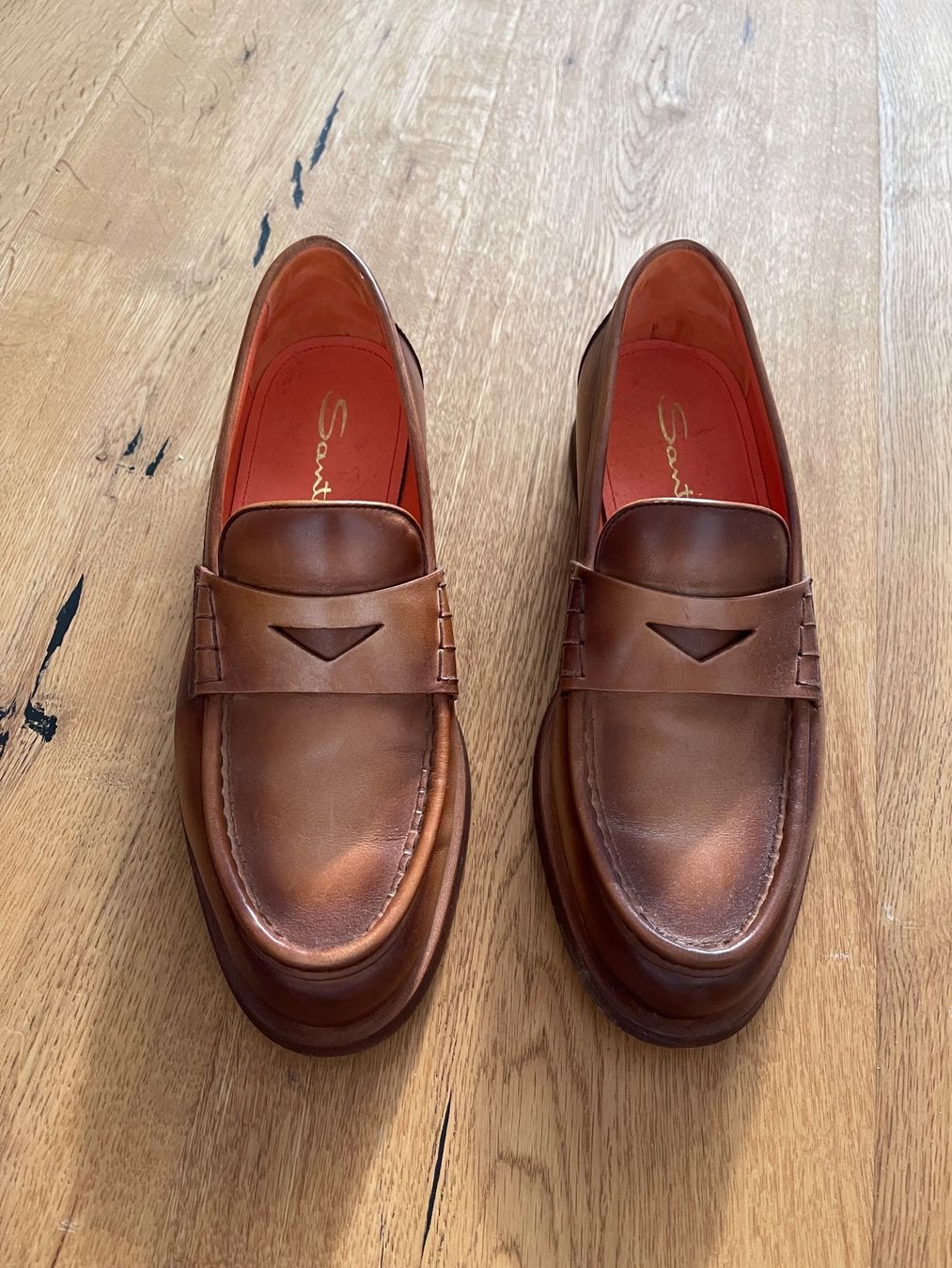 Santoni Scarpe da donna: Santoni Leder Loafers Gr. 36 – Usato da Ettingen venduto da cla_526w