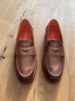 Santoni Leder Loafers Gr. 36