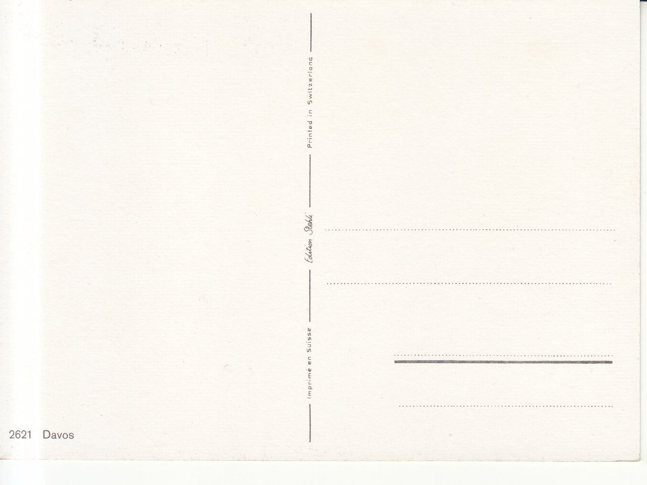Cartoline postali: Davos ca. 1970 – Usato da Bürglen TG venduto da StampGraf 1