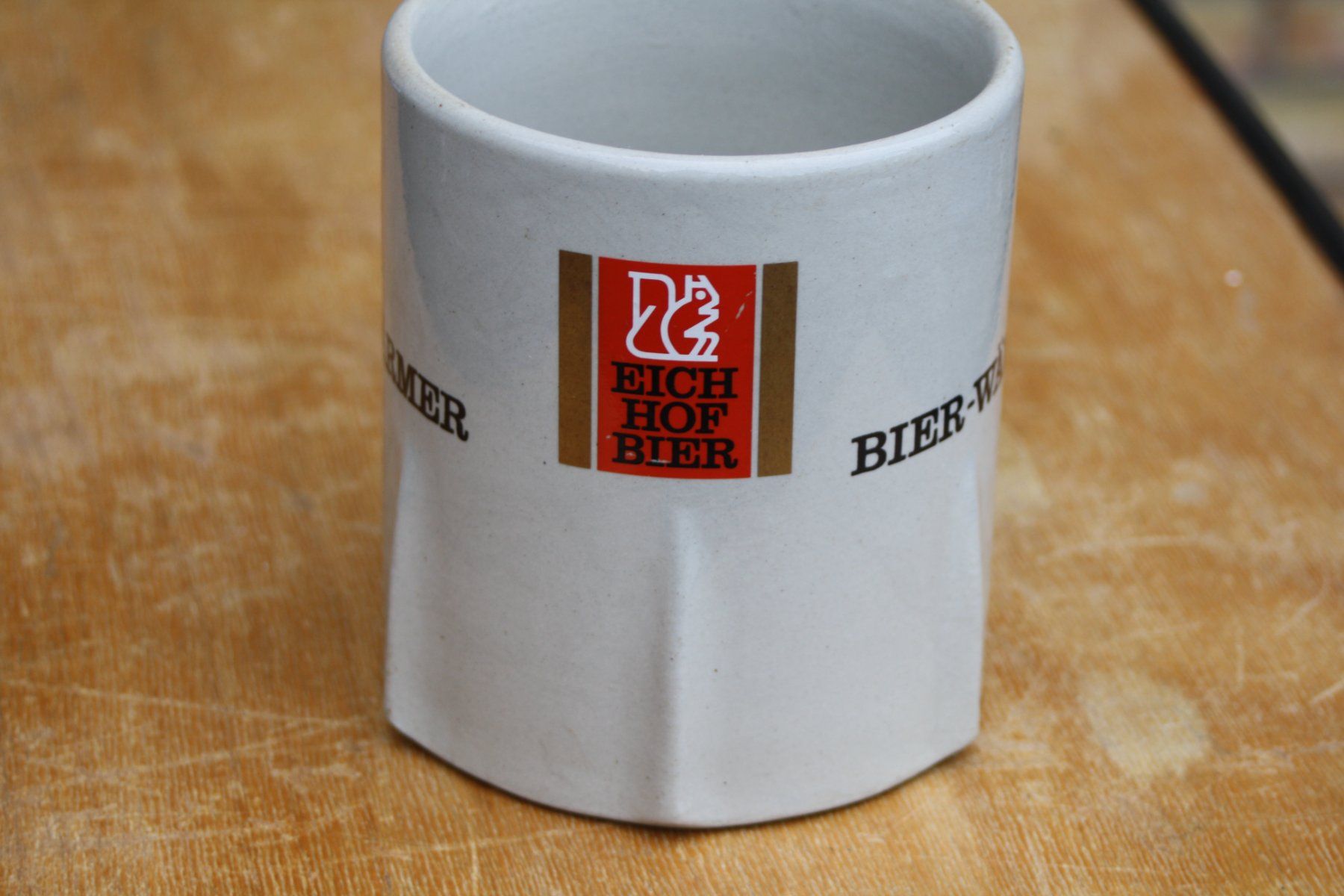 Eichhof Bicchieri: VINTAGE EICHHOF BIER BIERWÄRMER – Usato da Wauwil venduto da Pneuedy 6