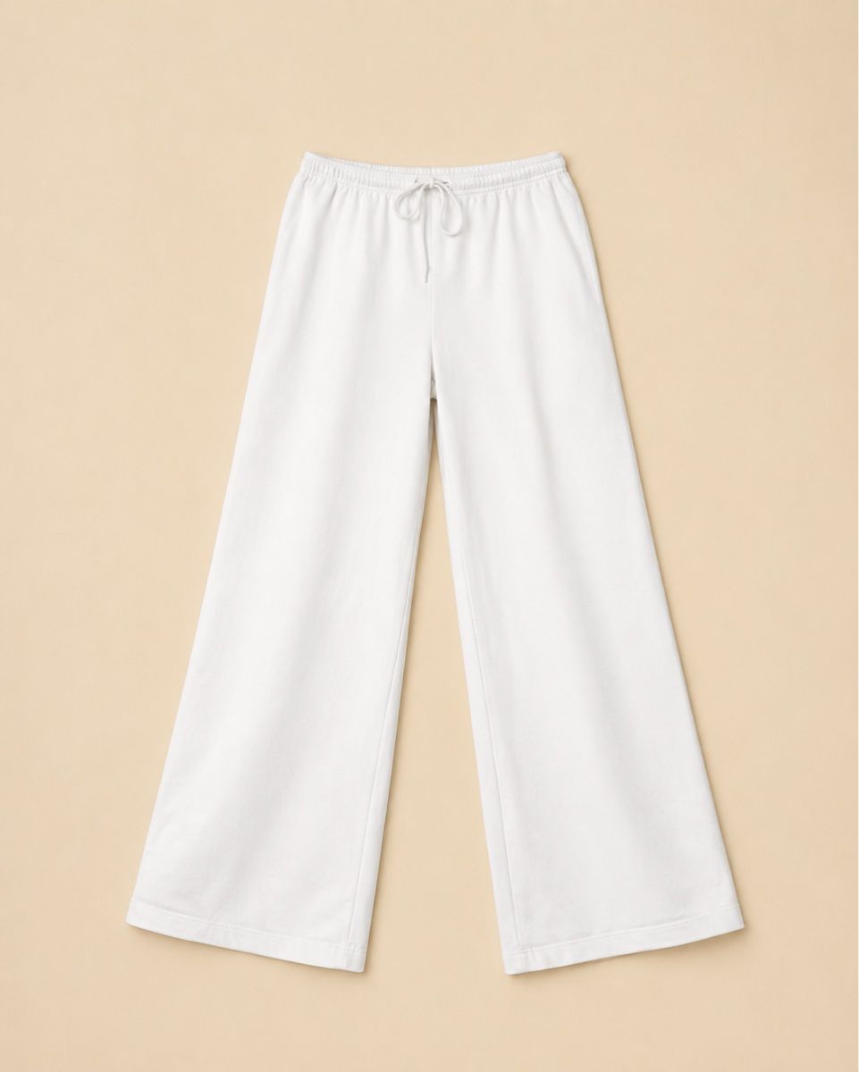 Pantaloni: PANTALON AMPLE BLANC – Nuovo e nell'imballaggio originale da Lausanne venduto da KeNaChic 1