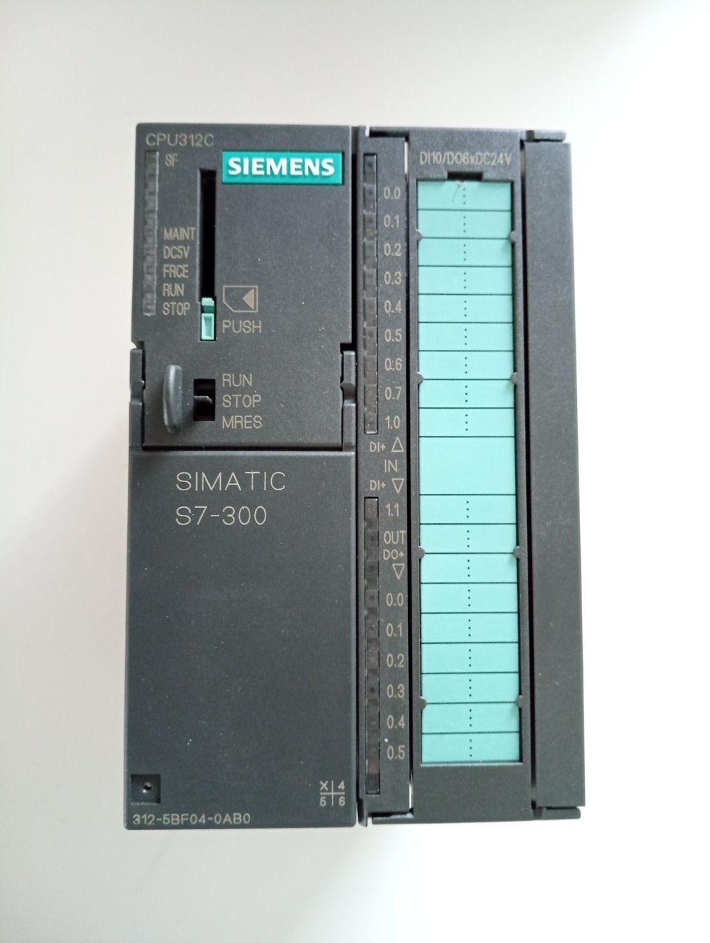 Siemens Componenti elettronici: Siemens SIMATIC S7-300 CPU 312C / 6ES7312-5BF04-0AB0 – Usato da Ufhusen venduto da HKSC