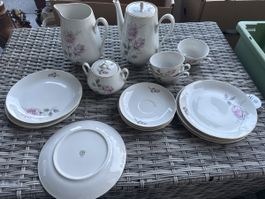 Porzellan aus der CSSR, MZ, 15 teiliges, Tee/kaffee