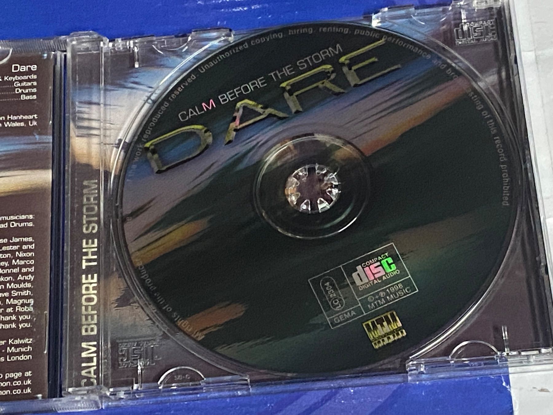 CD: Dare – Calm Before The Storm – Usato da Muri b. Bern venduto da AdidasCollector 2