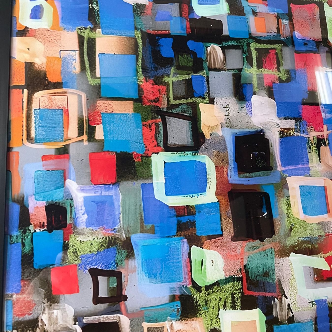 Foto & Immagini: Rio Moderne Kunst Abstrakt Bild Farben Brazil Expressionism – Nuovo (secondo la descrizione) da St. Niklausen LU venduto da Stefan_Bammert_Art 1