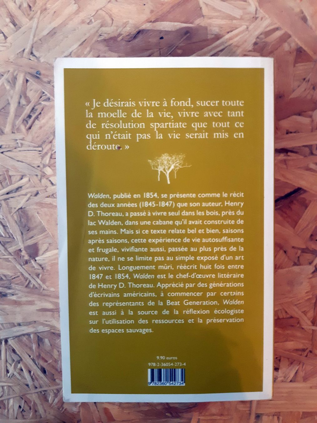 Bücher: Livre édition récente soignée "Walden", H. D. Thoreau – Neu (gemäss Beschreibung) aus Ecublens VD von TWISTO 1