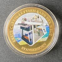 Münze "Erste Cabrio-Luftseibahn der Welt Stanserhorn"