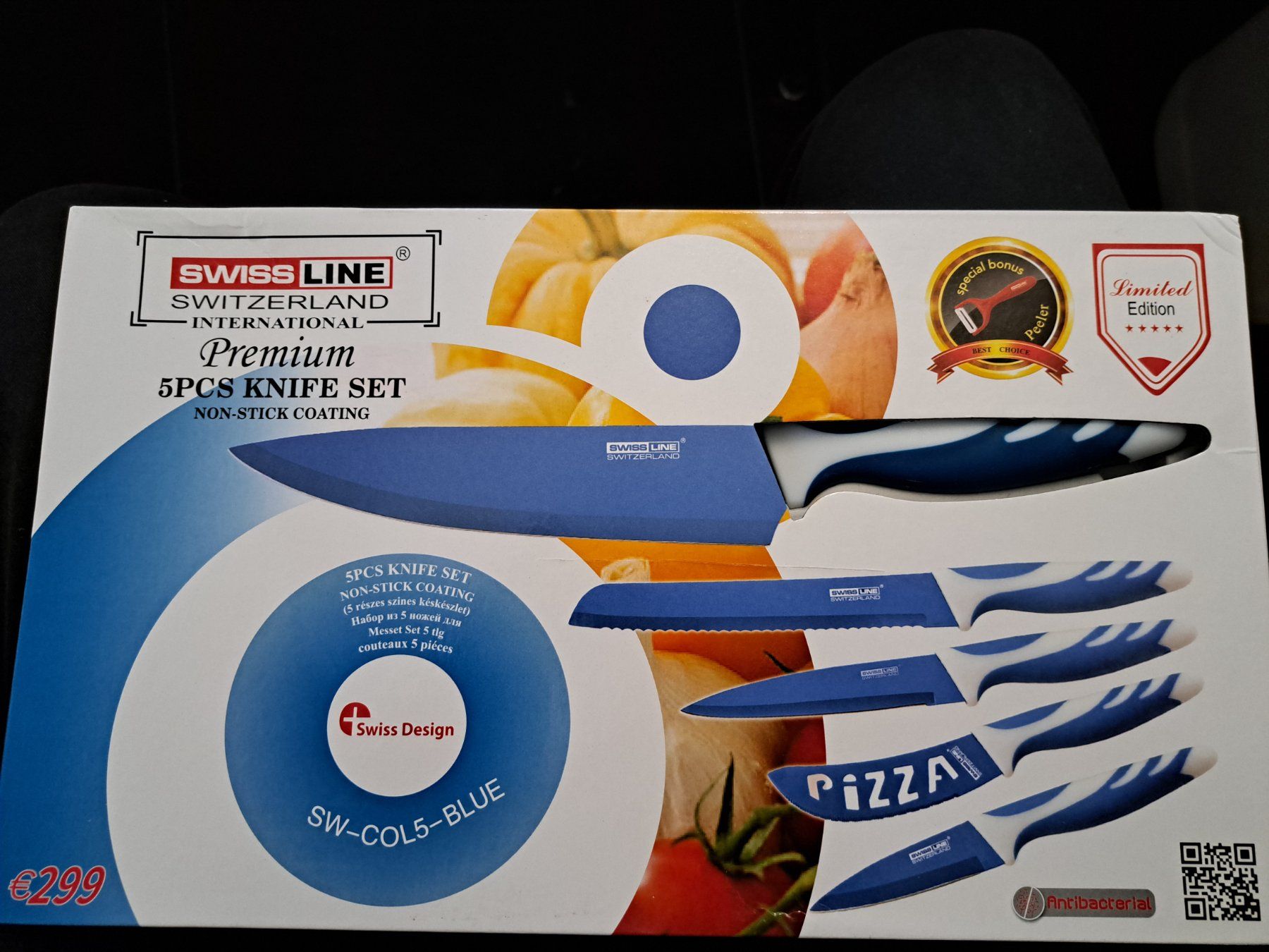 Coltelli: Swiss Line Messerset Limitet Edition Blau – Nuovo (secondo la descrizione) da Reiden venduto da Shop-Sale