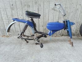 Mofa Pony Sachs Rahmen ohne Ausweis