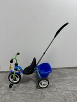 Puky Dreirad blau mit Schubstange