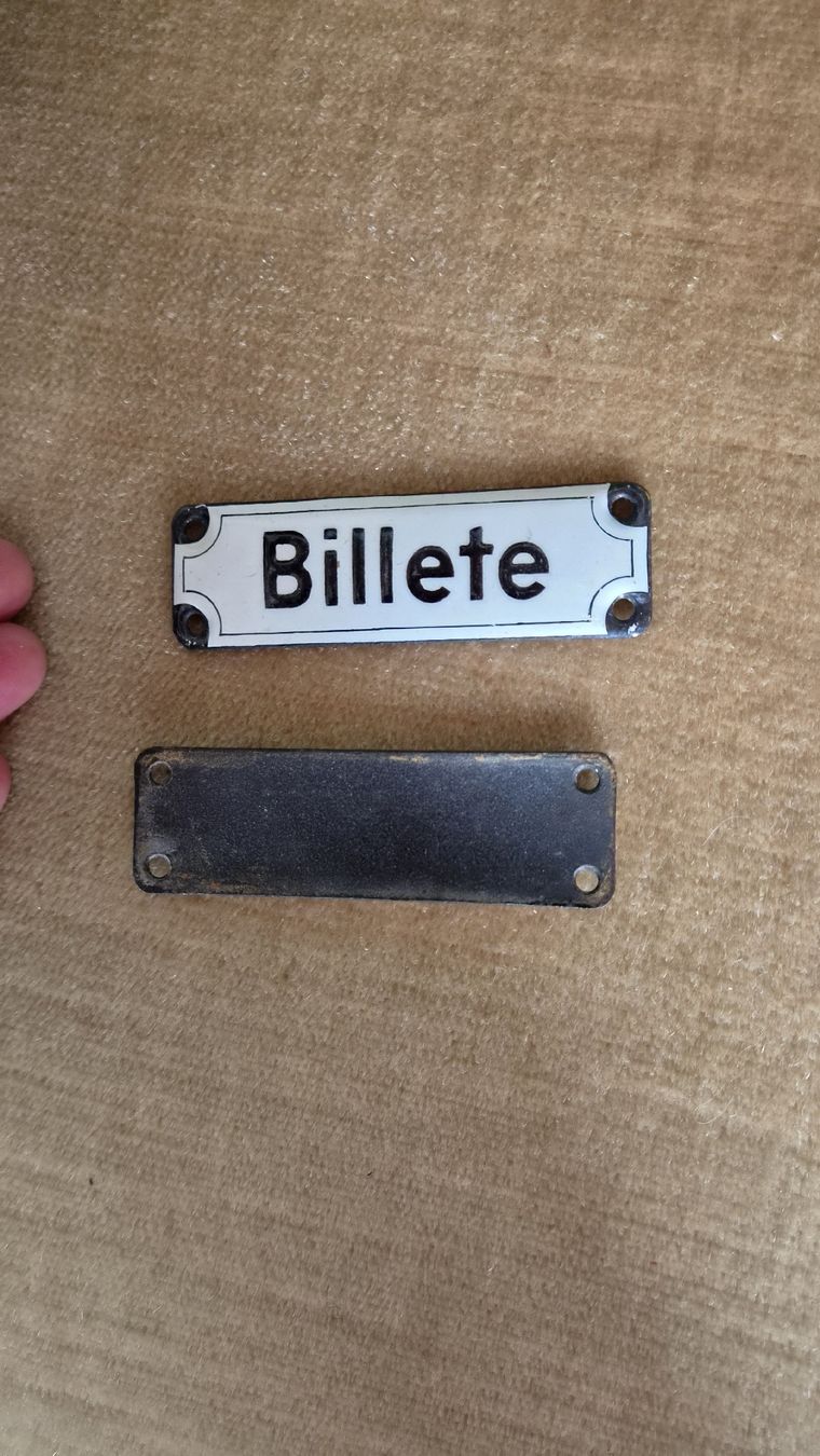 BVB Schilder: BVB Original emaille Schilder Basel – Gebraucht aus Kölliken von Upcycling-by-Mc-TAM 6