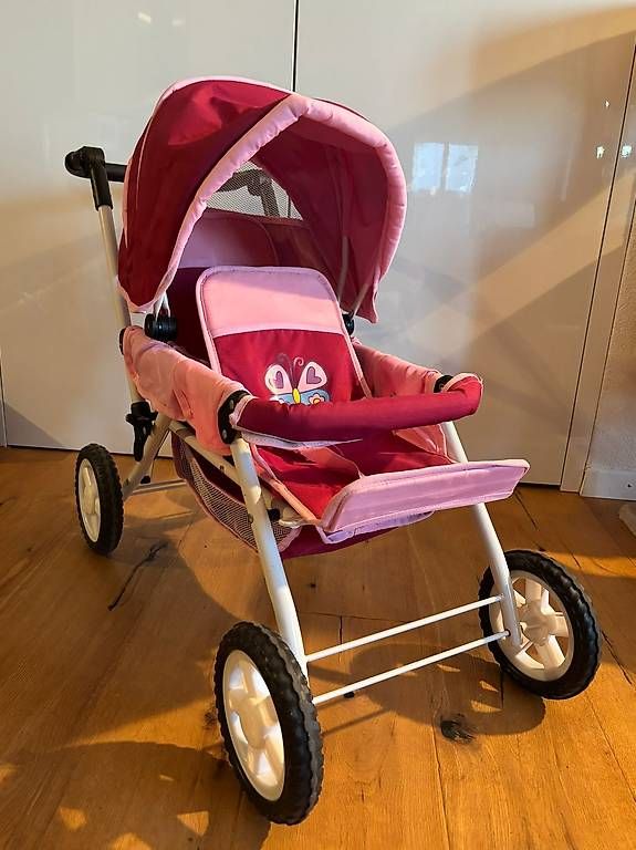 Carrozzine per bambole: Puppenwagen mit zwei Plätzen – Usato da Heimenschwand venduto da Tex76 1