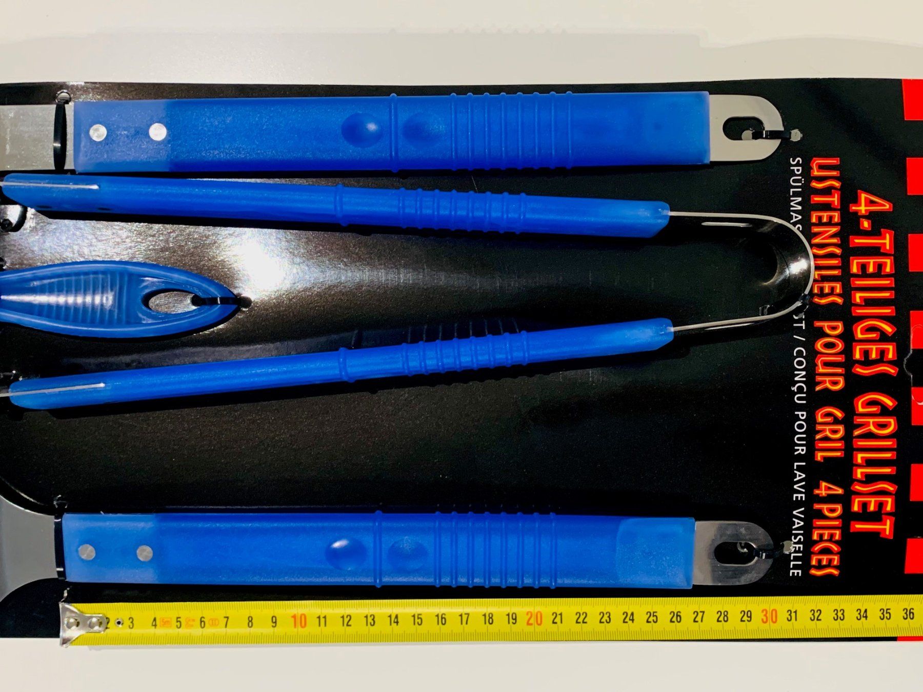 Set di posate: 4x Teiliges Grillset – Nuovo e nell'imballaggio originale da Soyhières venduto da Spartan117 5
