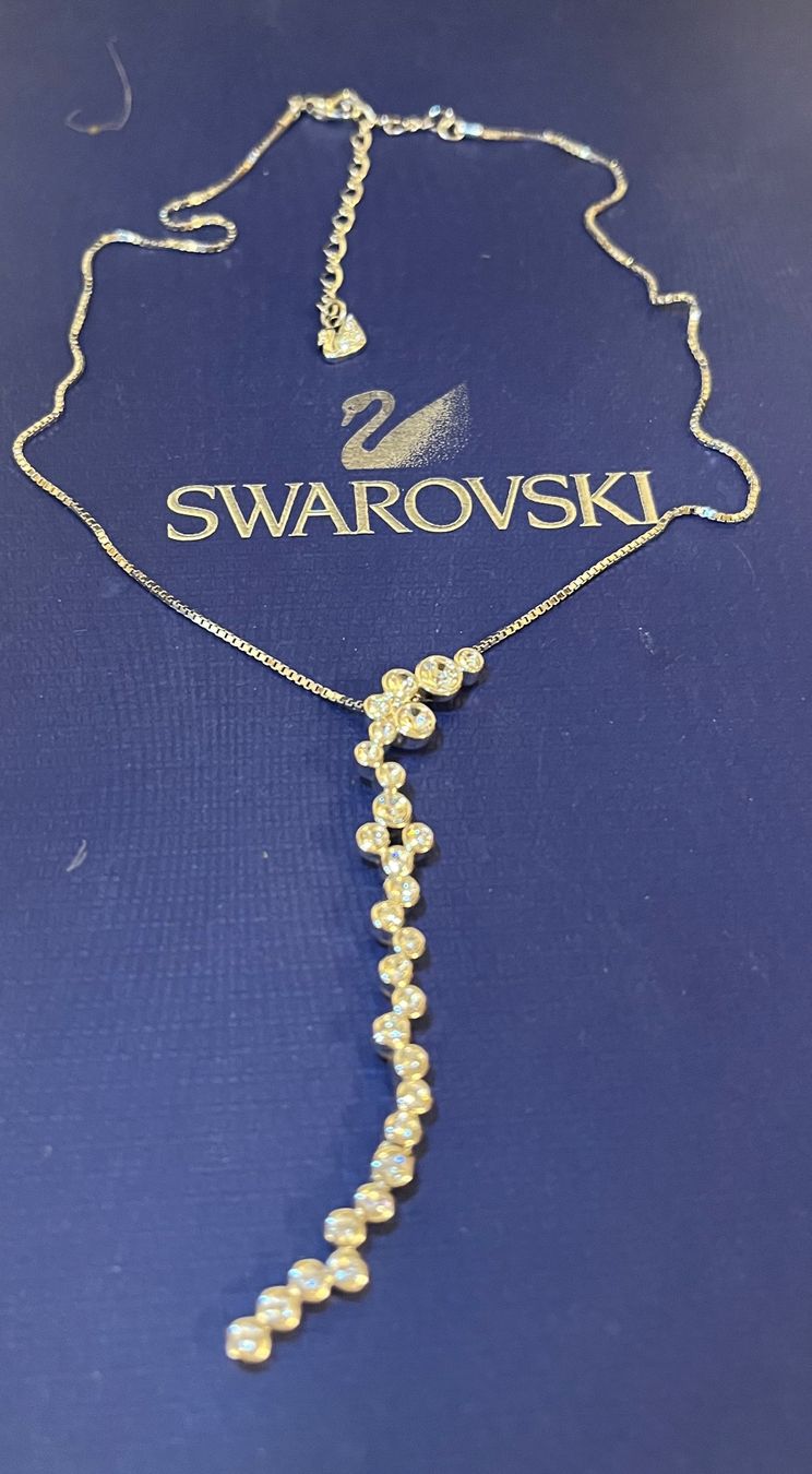 Swarovski Catenine: Swarovski statement kette original – Nuovo (secondo la descrizione) da Kirchleerau venduto da Piroska05