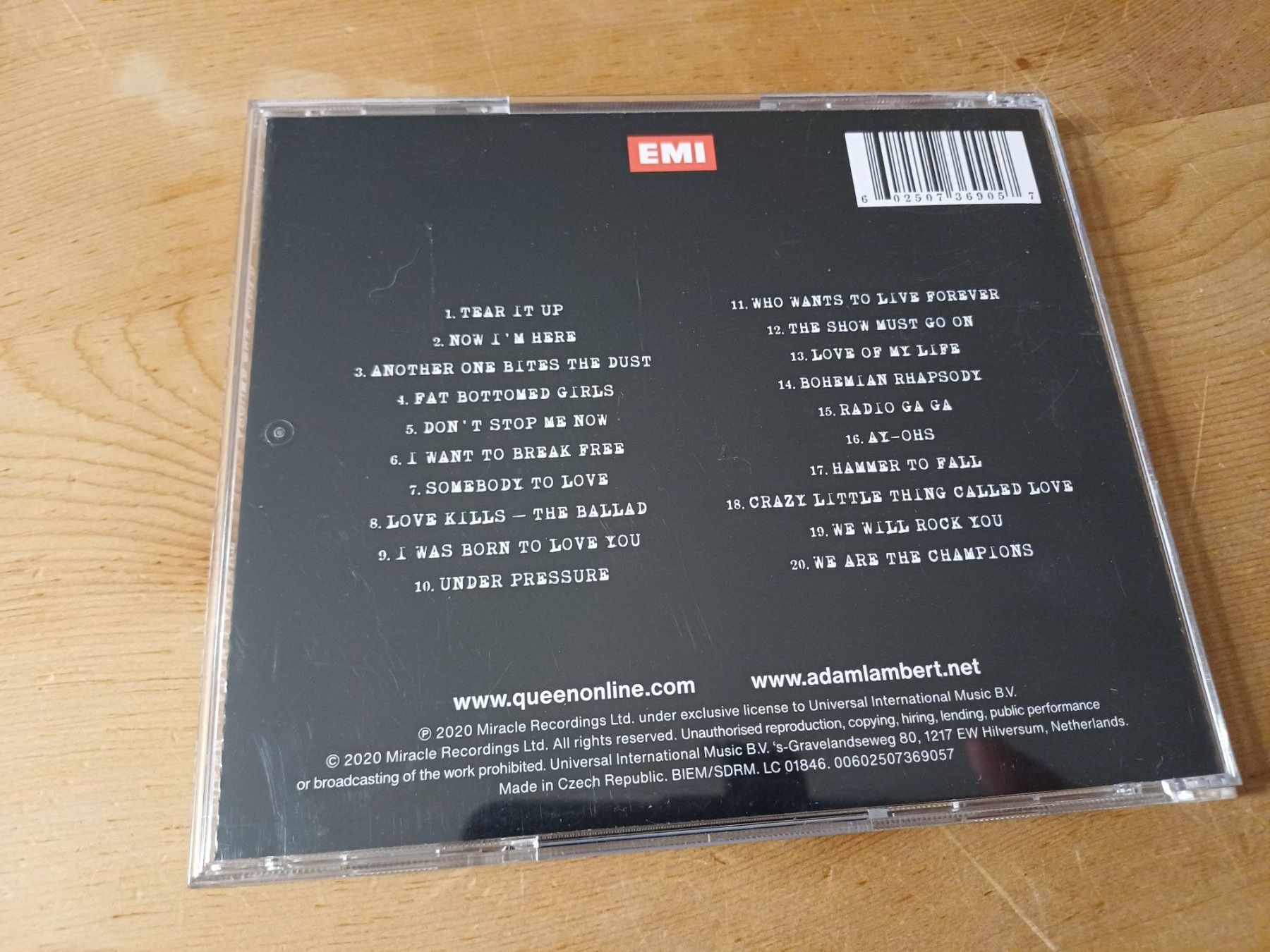 CDs: Queen & Adam Lambert: Live Around The World – Gebraucht aus Jona von Rreto71 1