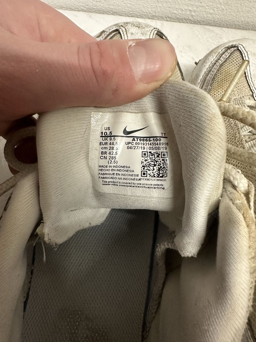 Nike Scarpe da uomo: Nike Air Max 95 weiss Grösse 44 1/2 – Usato da Schenkon venduto da LVJDEAN 1