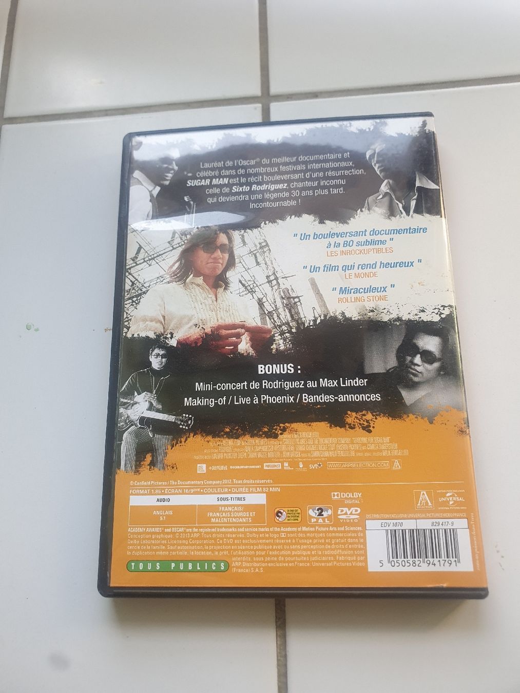 Tutti i DVDs: Searching for Sugar Man - Award Winning Documentary DVD – Usato da Etoy venduto da SamuelausderSchweiz 1